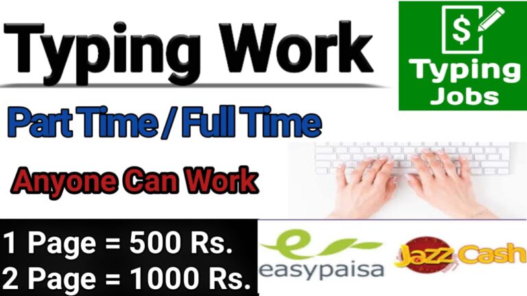 Best Online Typing Jobs for Student to Earn Money From Home